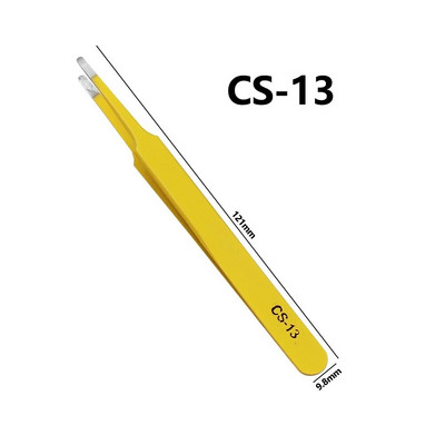 1 τεμ. τσιμπιδάκια ακριβείας Εργαλεία χειρός Πένσα τσιμπιδάκια για συγκόλληση εργαλείων για μηχανικός επισκευαστής τηλεφώνων Ηλεκτρολόγος φρυδιών/βλεφαρίδων