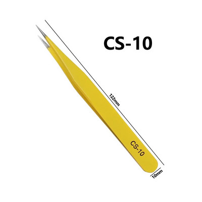 1 τεμ. τσιμπιδάκια ακριβείας Εργαλεία χειρός Πένσα τσιμπιδάκια για συγκόλληση εργαλείων για μηχανικός επισκευαστής τηλεφώνων Ηλεκτρολόγος φρυδιών/βλεφαρίδων