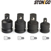 STONEGO 4DB 1/4" 3/8" 1/2" légütköző adapter átalakító aljzat adapter készlet szűkítő meghajtó tartó elektromos dugaszolókulcs