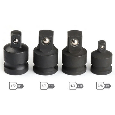 STONEGO 4DB 1/4" 3/8" 1/2" légütköző adapter átalakító aljzat adapter készlet szűkítő meghajtó tartó elektromos dugaszolókulcs