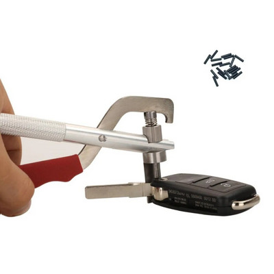 Instrument de dezasamblare a știftului cu lamei cu cheie de răsturnare a știftului de rulare Scoateți și apăsați cleștii cu niște știfturi de 1,6 mm