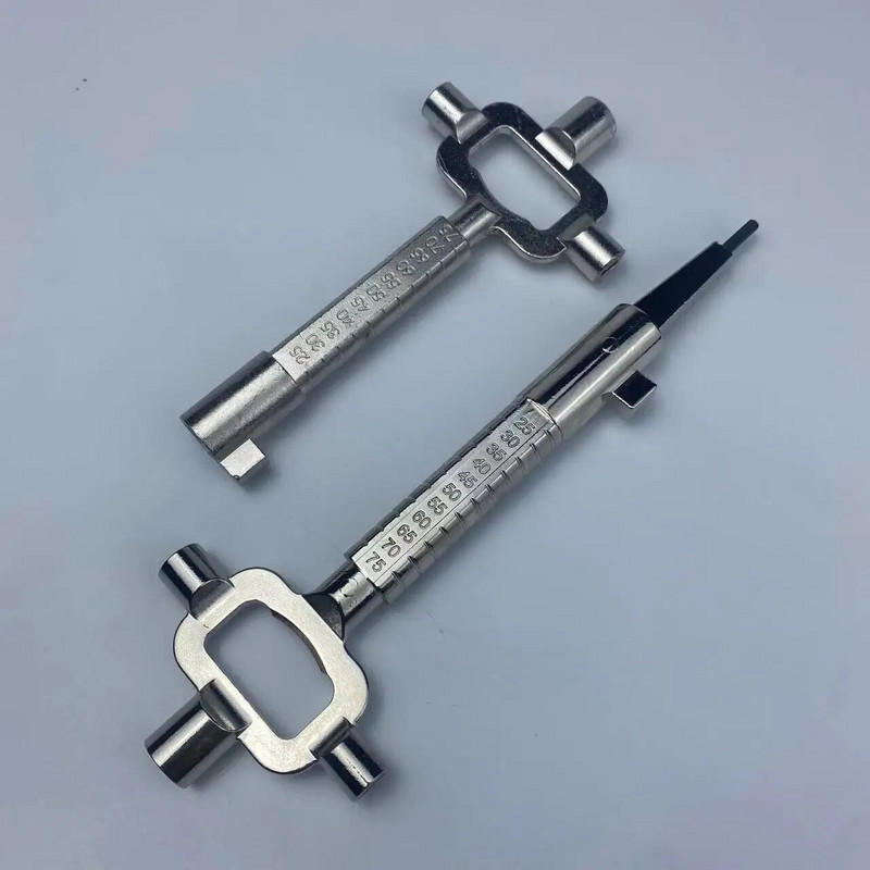 Bravarski alat za brave Višenamjenski mjerač cilindra za bravu Brigasto okretanje Cilindri za skidanje okretanja vretena Pribor za bravarske alate