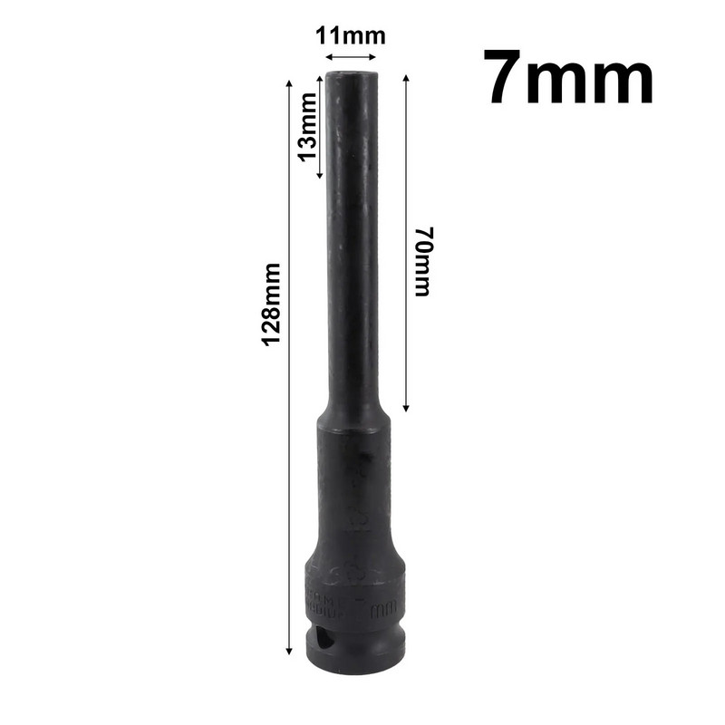 1/2-es hajtóhüvelyű ütvecsavarkulcs hatlapfejű 8-24 mm-es adapter-kulcs-átalakító mélyütő-hüvelyes fejű gumiabroncs-eltávolító eszközök