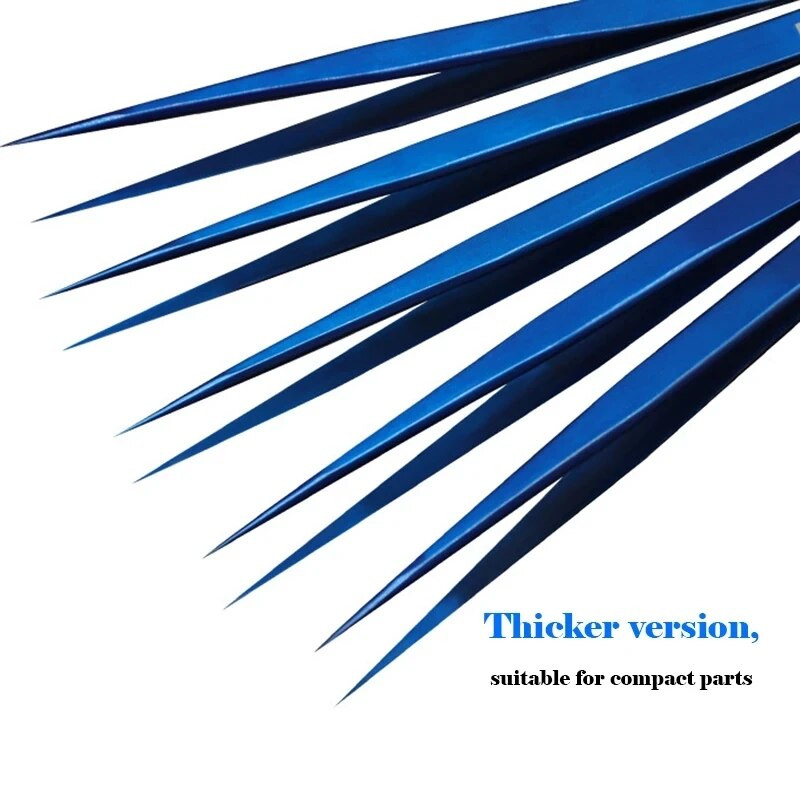 B&R BS-13 Λεπτό Αιχμηρό Τσιμπιδάκι ακριβείας από ανοξείδωτο ατσάλι Τσιμπιδάκια με ευθεία άκρη για τηλέφωνο Mainboard Επαγγελματικά εργαλεία επισκευής