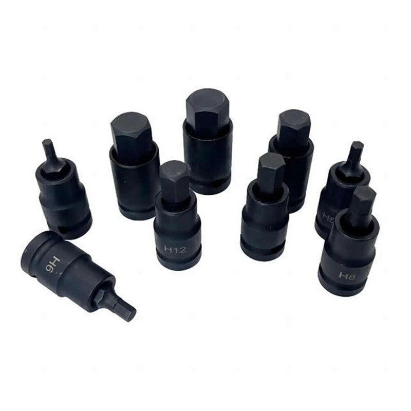 1 vnt 55 mm 1/2 colio pavaros šešiakampis antgalio lizdas Atsuktuvas Veržliarakčių rinkinys Gręžimo antgalio adapteris Rankiniai įrankiai H4 H5 H6 H8 H10 H12 H14 H17 H19