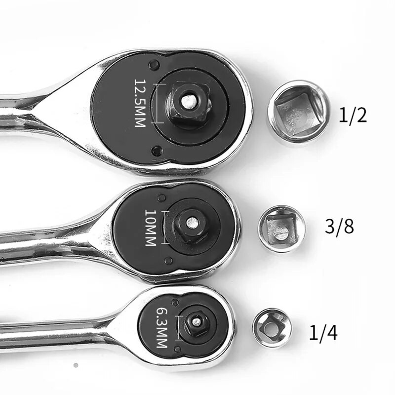 1/4" 3/8" 1/2" ženski na muški pogon nasadni ključ Pretvornik adapter za ključeve Dio s čegrtaljkom Nasadni adapter