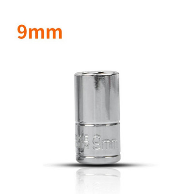 1kom šesterokutni nasadni ključ 4/4,5/5/5,5/6/7/8/9/10/11/12/13/14 mm za ključ s čegrtaljkom 1/4 nasadni ključ Ručni alat s glavom i rukavcem