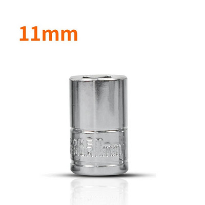 1kom šesterokutni nasadni ključ 4/4,5/5/5,5/6/7/8/9/10/11/12/13/14 mm za ključ s čegrtaljkom 1/4 nasadni ključ Ručni alat s glavom i rukavcem