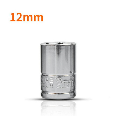 1kom šesterokutni nasadni ključ 4/4,5/5/5,5/6/7/8/9/10/11/12/13/14 mm za ključ s čegrtaljkom 1/4 nasadni ključ Ručni alat s glavom i rukavcem