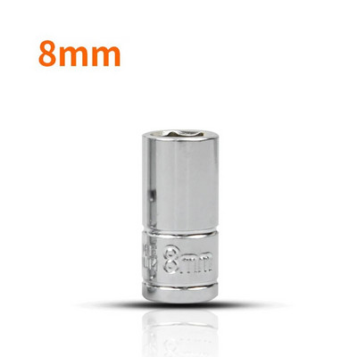 1kom šesterokutni nasadni ključ 4/4,5/5/5,5/6/7/8/9/10/11/12/13/14 mm za ključ s čegrtaljkom 1/4 nasadni ključ Ručni alat s glavom i rukavcem