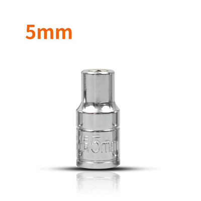 1kom šesterokutni nasadni ključ 4/4,5/5/5,5/6/7/8/9/10/11/12/13/14 mm za ključ s čegrtaljkom 1/4 nasadni ključ Ručni alat s glavom i rukavcem