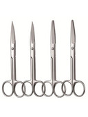 Medicininės chirurginės žirklės, plieninės smulkių nagų priemonės, antakiai, nosies, plaukų kirpimas, manikiūras, makiažas, profesionalūs grožio aksesuarai