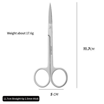 Medicininės chirurginės žirklės, plieninės smulkių nagų priemonės, antakiai, nosies, plaukų kirpimas, manikiūras, makiažas, profesionalūs grožio aksesuarai