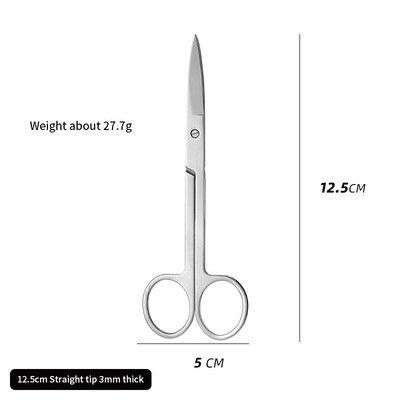 Medicininės chirurginės žirklės, plieninės smulkių nagų priemonės, antakiai, nosies, plaukų kirpimas, manikiūras, makiažas, profesionalūs grožio aksesuarai