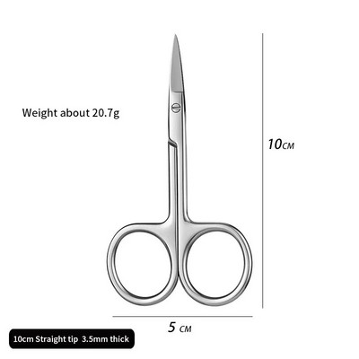 Medicininės chirurginės žirklės, plieninės smulkių nagų priemonės, antakiai, nosies, plaukų kirpimas, manikiūras, makiažas, profesionalūs grožio aksesuarai