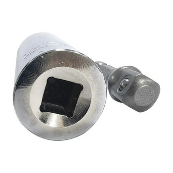 Многофункционален сребрист 7 до 19 mm Magic Socket Многофункционален гаечен ключ Удължителен прът Комплект инструменти за електрическа ръчна бормашина
