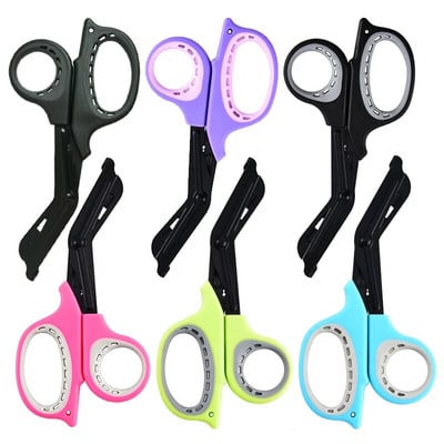 Survive Rescue Honeycomb handle Scissor Trauma Gaze Cutter Emergency First Aid Shear Outdoor Paramedic Bandage Scissors tools