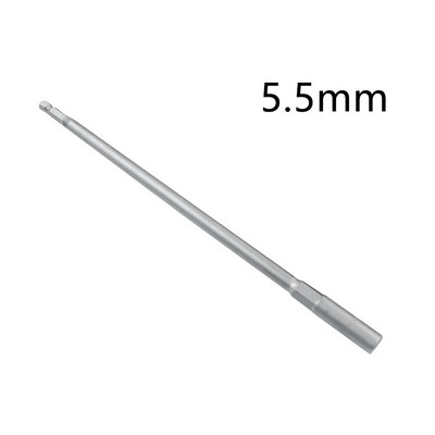 1db 250 mm-es dugókulcs persely anyacsavar csavar anyacsavarozó bit ütőfúrószár adapter dugókulcs hosszabbító rúd 5,5-19 mm