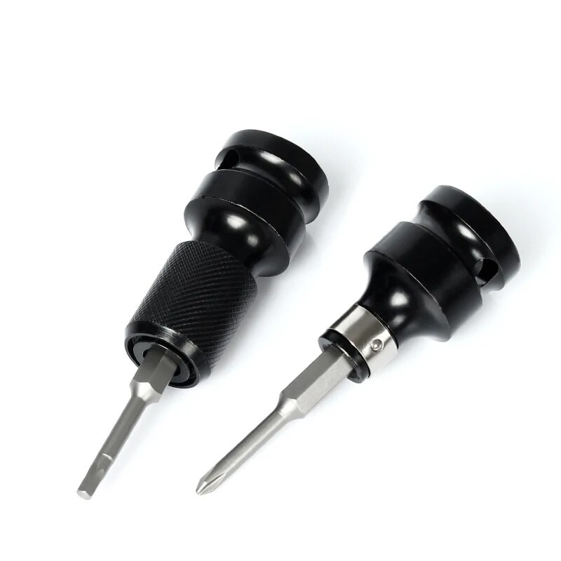 1/4 3/8 1/2 Čegrtaljka Adapter utičnice s četvrtastim pogonom Držač šesterokutnih bitova Električni ključ s čegrtaljkom Adapter Udarna utičnica Pretvarač Ručni alat