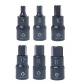 1kom šesterokutni nasadni odvijač inčni višenamjenski ručni alati svrdlo nasadni nasadni ručni alat H7 H8 H10 H12 H14 H17