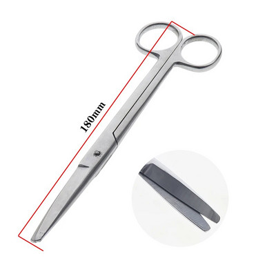 Roostevabast terasest meditsiinilised käärid oftalmoloogilised kirurgiainstrumendid õmblused kudede käärid kirurgilised meditsiinilised marli käärid