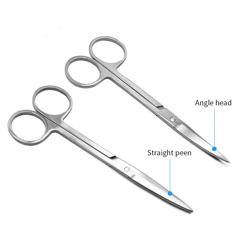 Medicininės chirurginės žirklės, plieninės smulkių nagų priemonės, antakiai, nosies, plaukų kirpimas, manikiūras, makiažas, profesionalūs grožio aksesuarai