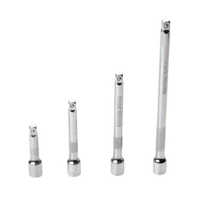 STONEGO 4Pcs/Set Set produžnih šipki za utičnice od krom vanadij čelika Set produžnih šipki za pogonske utičnice četvrt inča