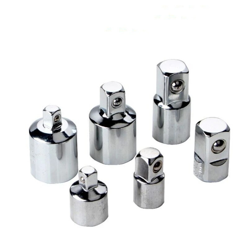 1/4" 3/8" 1/2" racsnis csavarkulcs adapter króm-vanádium acél hüvely adapter meghajtó aljzat átalakító csavarkulcs-hüvely csukló átalakító