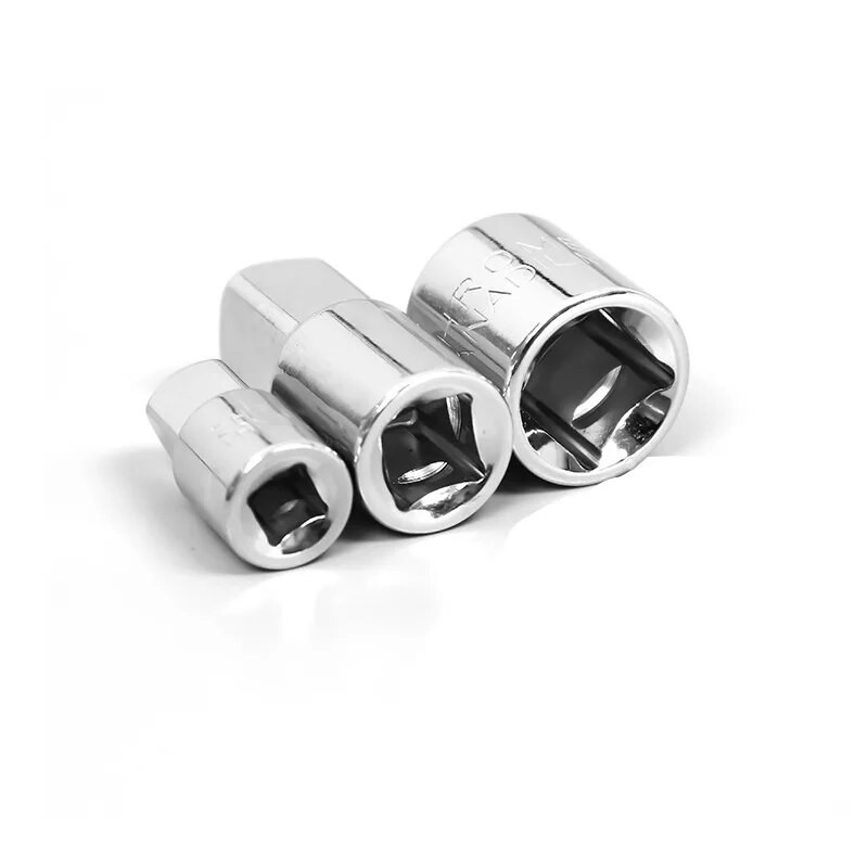 1/4" 3/8" 1/2" racsnis csavarkulcs adapter króm-vanádium acél hüvely adapter meghajtó aljzat átalakító csavarkulcs-hüvely csukló átalakító