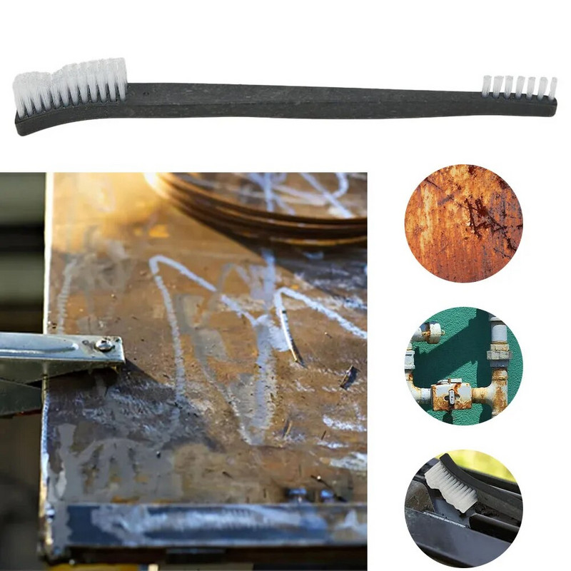 1tk traathari roostevaba teras vask nailon puhastusharjad metallist rooste eemaldamine poleerimine metalliharjad puhastusvahendid kodukomplektid
