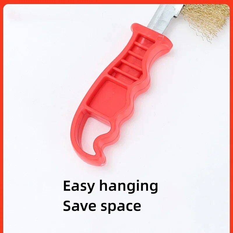 1kom žičane četke Čelična žica presvučena mesingom Žičana četka od nehrđajućeg čelika Čistač roštilja Roštilj za roštilj Čelične četke Alati za čišćenje