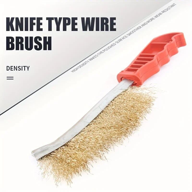 1kom Hicen kotačić od čelične žice za poliranje Četka od čelične žice/Abrazivna valjana četka za drvo Metal Uklanjanje hrđe Uklanjanje Brušenje Poliranje