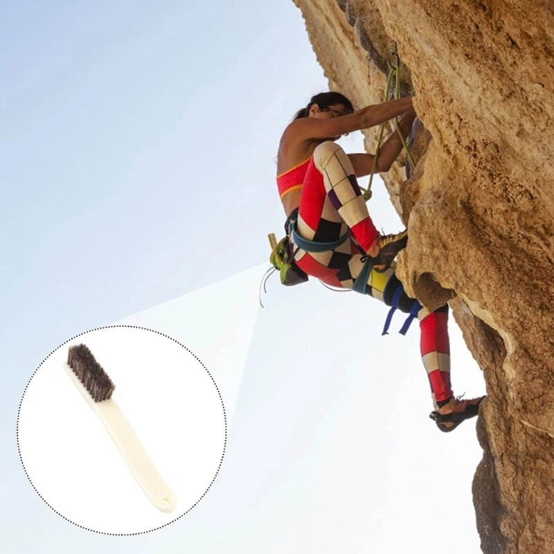 Četka za penjanje po stijenama od 2 kom. Izdržljivi alat za čišćenje Čvrste četke za kredu za kamenje Četka za penjanje po stijenama sa čvrstom ručkom