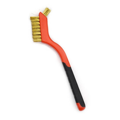 Roostehari messingist puhastamise poleerimisdetailide metallharja traat hambaharja puhastustööriistade perekomplekt