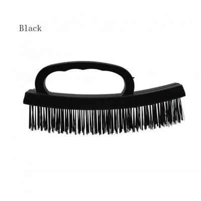 Žičana četka tipa G Čelik Metal Višenamjenska četka za čišćenje Poliranje Uklanjanje hrđe Plastika Udoban rukohvat za dekontaminaciju