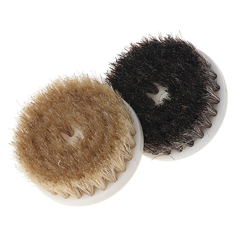 Baltas minkštas šepetys galvutei 60 mm buitinis grindų valymo prietaisas, skirtas namų vonios kambario grindų kilimėlių valymo priemonėms