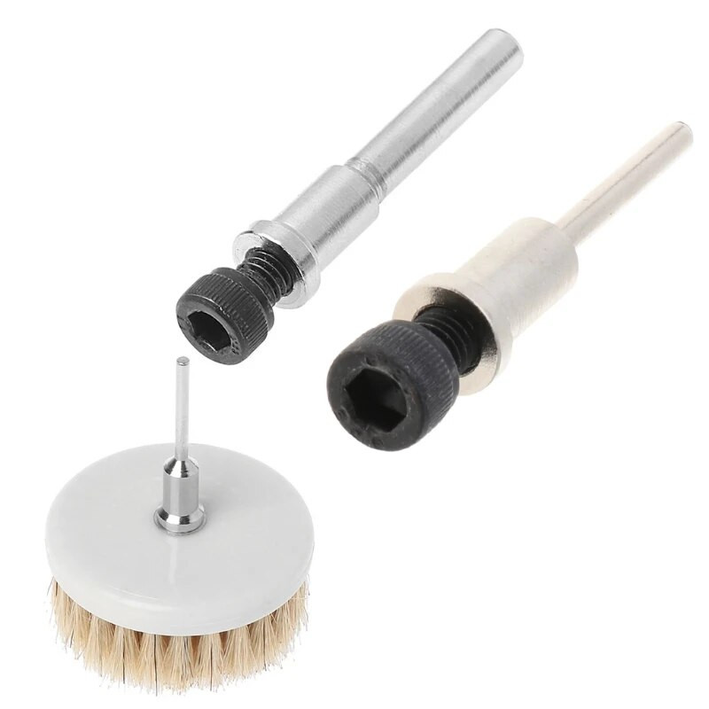 Baltas minkštas šepetys galvutei 60 mm buitinis grindų valymo prietaisas, skirtas namų vonios kambario grindų kilimėlių valymo priemonėms