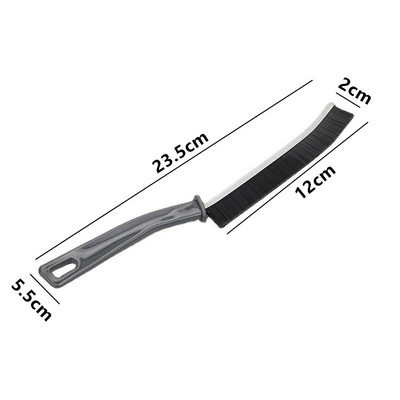 Izdržljiva četka za čišćenje fuge Kućni ribač fuga za pločice Čvrste čekinje Mala četka za čišćenje fuge za fuge za linije tuš kabina