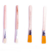 5Pcs/lots Mekana četka Tvrda dlaka s drvenom drškom Popravak Čisti alati Mobilni telefon Računalna tipkovnica PCB BGA Četka za fluks za lemljenje