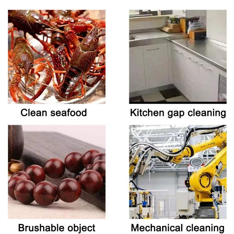 6kom mini set četkica za uklanjanje hrđe, ribanje boje, poliranje, alati za čišćenje, najlonska mesingana četka od nehrđajućeg čelika, kućni ručni alat