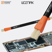 AMAOE M91 Četka s dvostrukom glavom Zamjenjiva antistatička četka za prašinu Za mobilne telefone Tablet PCB BGA popravak Lemljenje