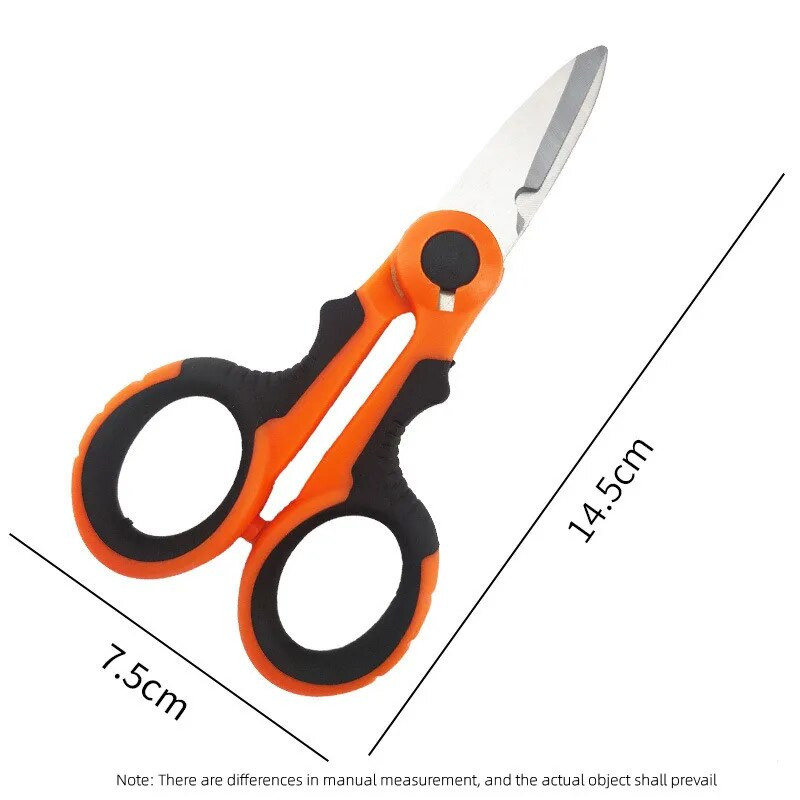420 Nehrđajući čelik Pribor za škare za pecanje Električar Prijenosne škare Kliješta Rez Alati za pecanje Škare za pecanje 낚시줄 가위
