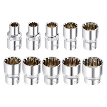 1 τμχ 12 Point Socket Bit Mirror Short Socket 1/2\