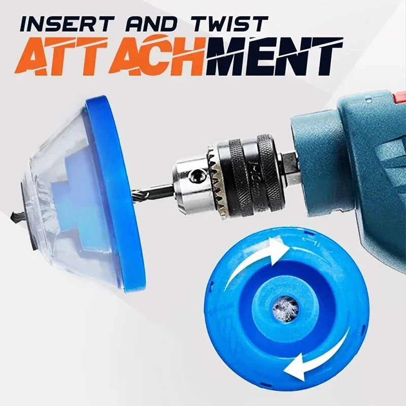 1/2 KOM Električna bušilica Poklopac za prašinu Mini uređaj otporan na prašinu Filter Usisavač Kućanski skupljač prašine Pribor za električne alate