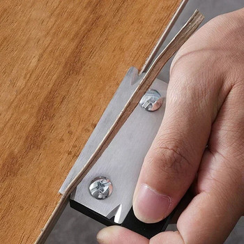 Κόψιμο ξύλου λοξότμησης φιλέτο Ξύστρα σανίδας αφαίρεσης γρεζιών Εργαλείο κοπής μαχαίρι κοπής ξυλουργικής γωνιακής πλάνης άκρων Ειδική ταινία άκρων