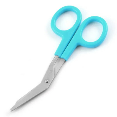 1 vnt. daugiafunkcinės alkūnės marlės žirklės, nerūdijančio plieno, buitinės priežiūros tvarsčių žirklės, pirmosios pagalbos rinkinio priedai