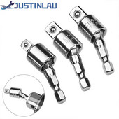 Elektrinio grąžto lizdo adapterio lizdo veržliarakčio rinkinys Šešiakampio koto kvadratinio lizdo grąžtas gali pasukti ir išplėsti konvertavimo strypą