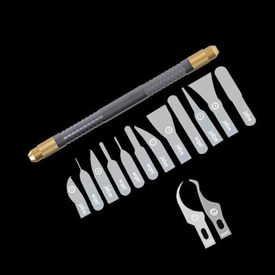 IC-kiibi parandamine õhukese teraga tööriistade komplekt CPU servade eemaldamise tööriista eemaldamiseks mobiiltelefoni jaoks arvuti protsessori emaplaadi kiibi parandamine