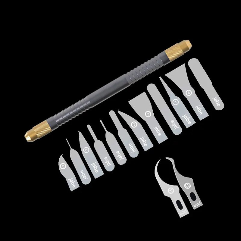 IC-kiibi parandamine õhukese teraga tööriistade komplekt CPU servade eemaldamise tööriista eemaldamiseks mobiiltelefoni jaoks arvuti protsessori emaplaadi kiibi parandamine