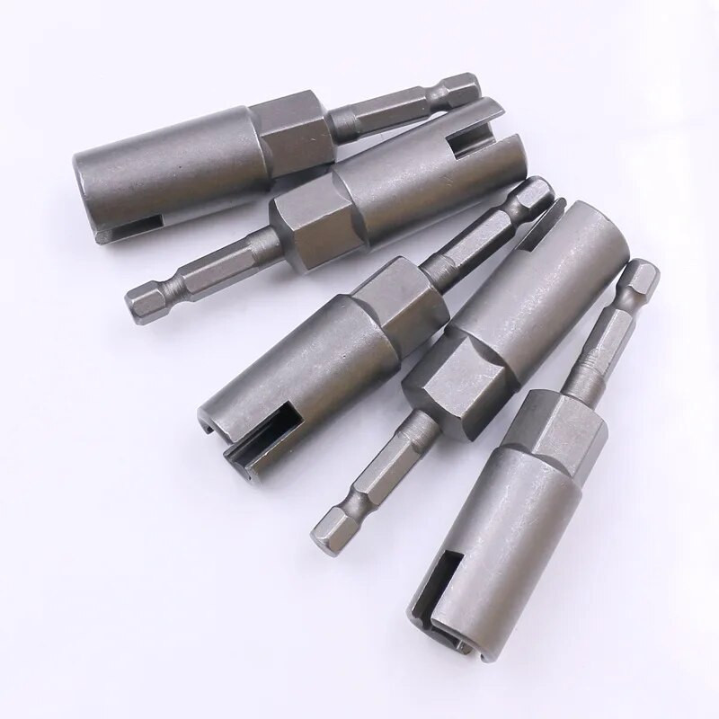 Utični ključ za leptir vijak 1/4" šesterokutni dršku Power Wing Matica Odvijač Slot Wing Nuts Svrdlo 12/16 mm za matične vijke za panel